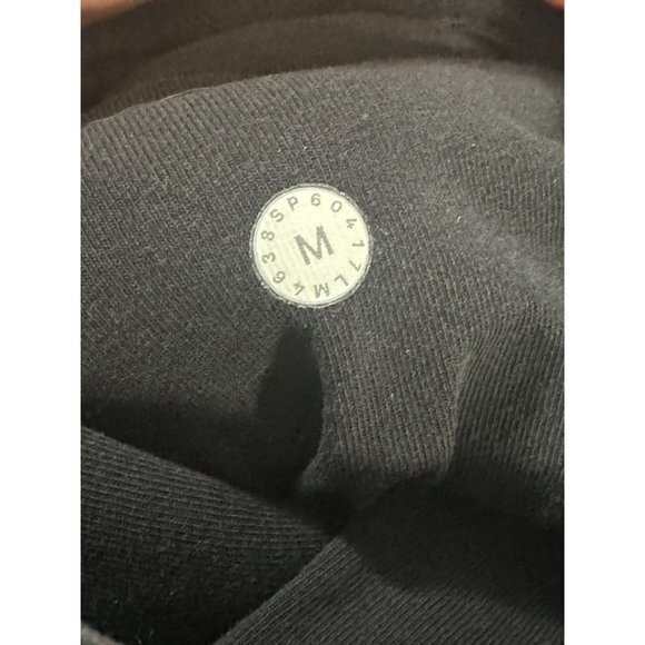 Lululemon Women's Size Medium Black Full Zip Double Zipper Hoodie W/ Pockets - Picture 10 of 12